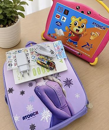 карты памяти exceleram для планшетов: Детский обучающий планшет ATOUCH - Яркий защищённый корпус с ручкой — 1