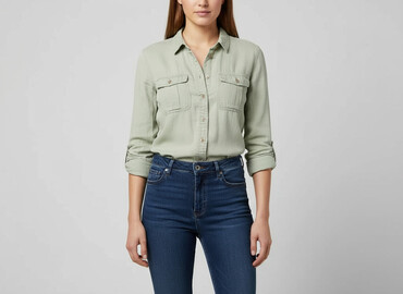t shirty nirvana hm: H&M L.O.G.G., Women`s shirt, size S