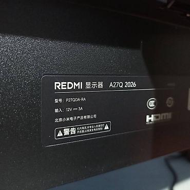 Мониторы: Монитор, Xiaomi, Новый, 27" - 28" — 21