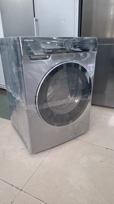 Kondisionerlər: Paltaryuyan maşın Toshiba, 10 kq-dan çox, Avtomat, Qurutma var
