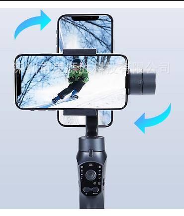 видео фото: Стабилизатор для смартфона и экшн‑камеры, 3‑осевой (3‑Axis Gimbal) - — 2