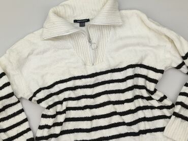 lidl sweter w paski: Esmara, Sweter damski, rozmiar M