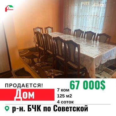 Долгосрочная аренда квартир: 125 м², 7 комнат, С мебелью