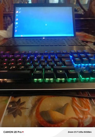 hp pavilion: HP Pavilion seriyalı 15.6" noutbuk + mexaniki RGB klaviatura dəsti — 2