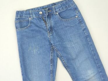 spodnie jeans tanie: Spodnie jeansowe, Inextenso, 12 lat, 146/152, stan - Dobry