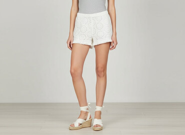 białe spodnie hello kitty: Blind Date, Shorts for women, size XS