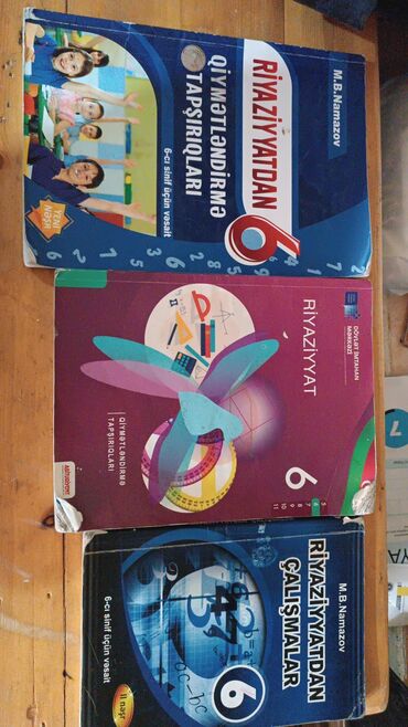 CD, DVD disklər və kassetlər: Riyaziyyat 6-cı sinif