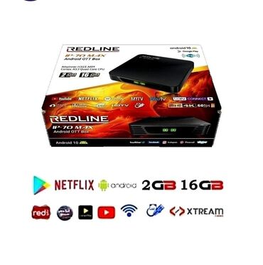 tv box mini: Redline IP-70 MAX ANDROID 10 TV BOX MEDİA PLAYER Google Play Store