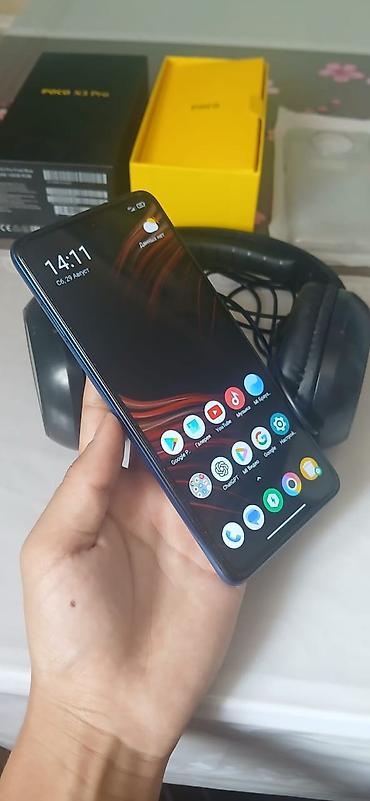 нит флекс: Poco X3 Pro, Б/у, 128 ГБ, цвет - Голубой — 2