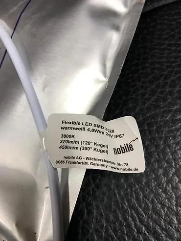 Sijalice: Newlec fleksibilna LED traka, 5 m, 24 V DC, IP67 – topla bela - — 5