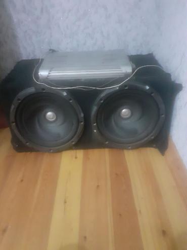 cooler box: Kenwood iki subwoofer + gücləndirici seti - Brend: Kenwood — 2