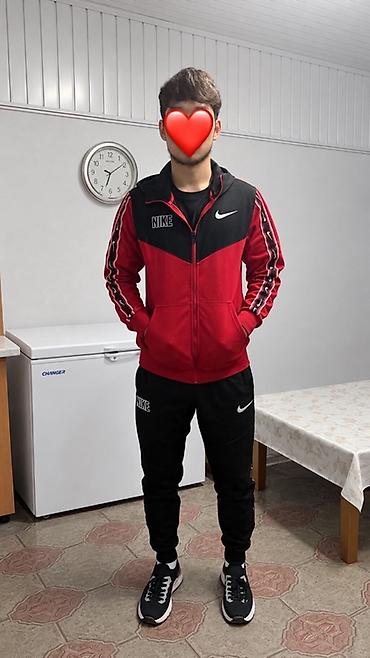 спортивки найк: Мужской спортивный костюм Nike (кофта + брюки) - Комплект — 2