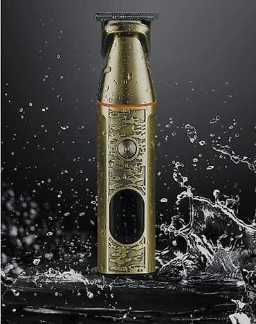 Kemei 5859 - Trimmer dəsti 5in1 / IPX6 / 7000RPM /Qızılı / TYPC — 7