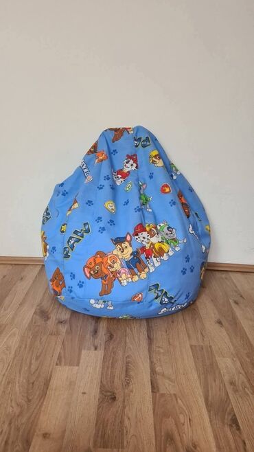 Foteljice: Dečje lazy bag fotelje – mekane jastuk-fotelje sa šarenim dečjim — 8