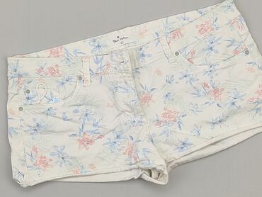 spódnice falbanki w kwiaty: Shorts, XL (EU 42), condition - Good