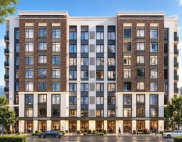 жк мурас нуру: 2 комнаты, 82 м², Орто-Сай с. Элитка, 3 этаж, ПСО (под самоотделку) — 1