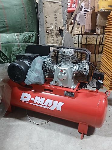 резка кг: Компрессор поршневой D-MAX, ременной привод, горизонтальный ресивер — 9