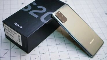 галакси 10: Samsung Galaxy S20 Plus, Б/у, 128 ГБ, цвет - Серый, 1 SIM, 2 SIM, eSIM