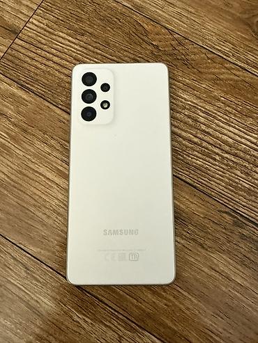 plata samsung: Samsung Galaxy A53 5G, 128 GB, rəng - Ağ, Sensor — 2