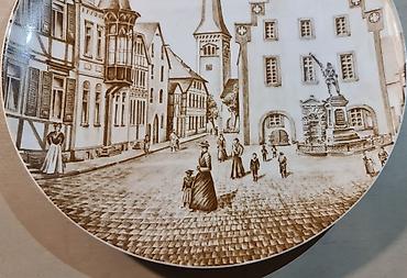 Другие предметы коллекционирования: Коллекционные тарелки Veltins. Furstenberg (Германия) На тарелке — 9