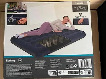 Dušeci: Bestway naduvni dušek – Soft Top, visina 22 cm - Dimenzije: 1,91 m x — 3