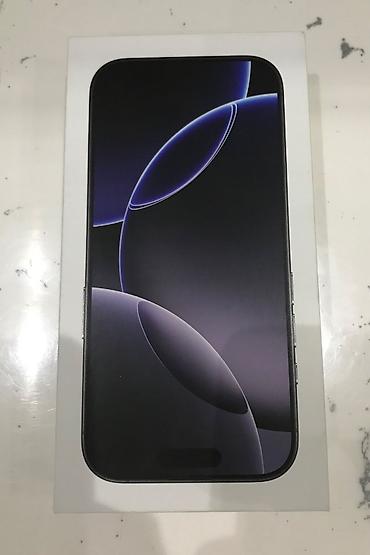 Apple iPhone: IPhone 16 Pro, 128 GB, Black Titanium, Zəmanət — 7