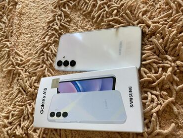 5g destekleyen modemler: Samsung Galaxy A15, 128 GB, rəng - Ağ, Sensor, Barmaq izi, Face ID