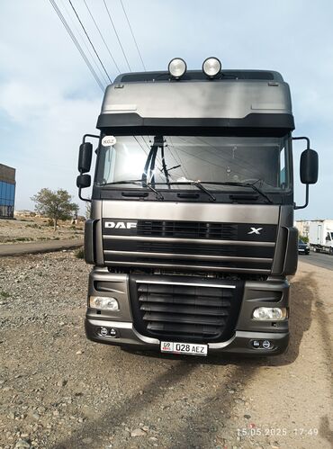 роторная косилка для минитрактора бу: Сүйрөгүч, DAF, 2002 г., Парда