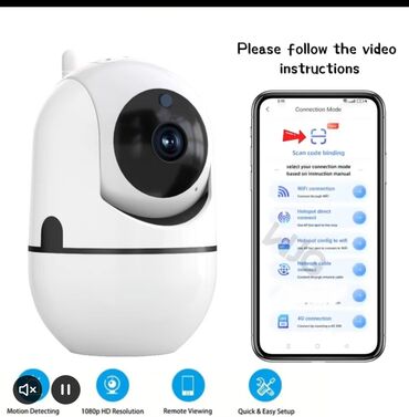 ucuz kamera sistemleri: Wifi kamera, telefonla izlənilir