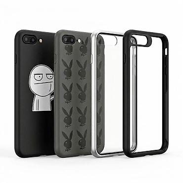 x8 unique combination: Чехол для iPhone 7Plus / iPhone 8 Plus. 1. Черный чехол с — 4