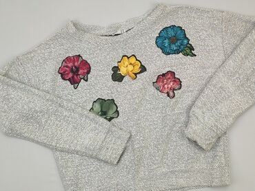 eleganckie bluzki w łódkę: Sweatshirt, M (EU 38), condition - Good