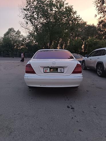 passat variant: Mercedes-Benz S-Class: 2000 г., 4.3 л, Автомат, Бензин, Седан — 3