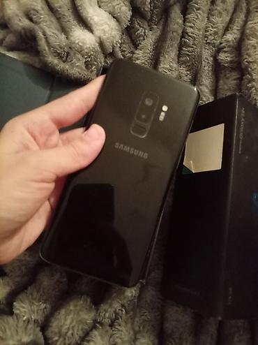 Техника и электроника: Samsung Galaxy S9 Plus, 128 ГБ, цвет - Черный, Отпечаток пальца — 3