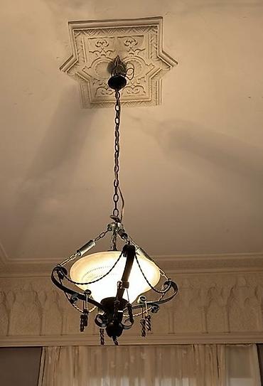 İşıqlandırma: Çılçıraq, 1 lampa, Metal — 1