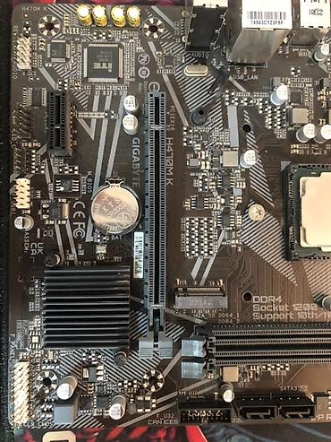 Другие комплектующие: Процессор Intel Core i5-10400F + материнская плата Gigabyte H470M K — 7