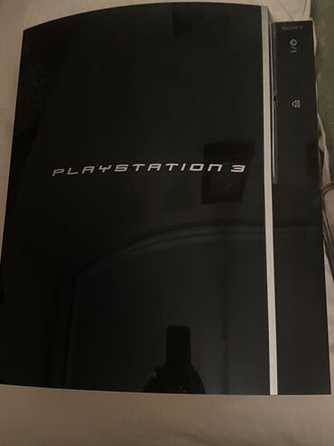 playstation oyunlar: Ps 3 fat modeli bir ədət pult var