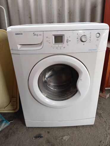корейская стиральная машина: Стиральная машина Beko, Б/у, До 5 кг, Компактная