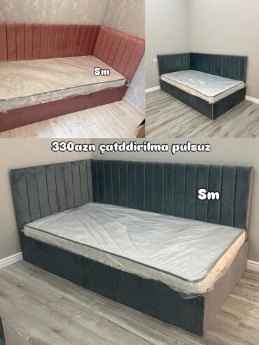 Pufiklər: Təknəfərlik çarpayı, Matras ilə