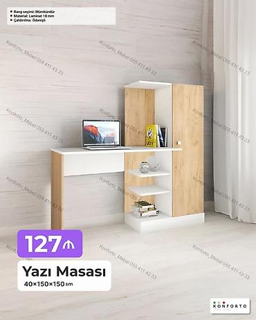 komputer setup: Künc masa, Stulsuz, Polkalı, Siyirməsiz, Sadə laminat — 1
