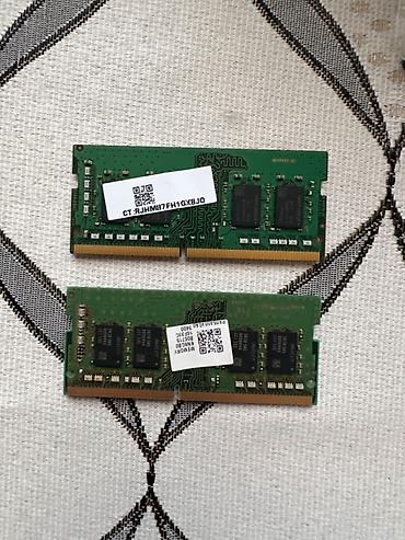 ucuz modemler: Operativ yaddaş (RAM) Samsung, 8 GB, 3200 Mhz, DDR4, Noutbuk üçün, İşlənmiş — 3