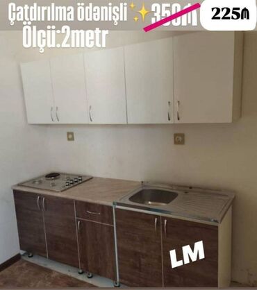metbext mebili: Mətbəx mebellərinin sifarişlə hazırlanması✔️ Ölçü : 2 metr üst