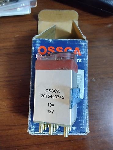 zil 31: OSSCА Overload Relay – 12V, 10A, 9 pin Məlumat: - Brend: OSSCA — 3