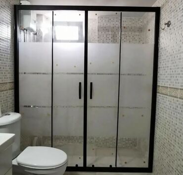 Duş kabinaları, arakəsmələr: Yeni Arakəsmə, Künc üçün, Ünvandan götürmə, Pulsuz çatdırılma — 6