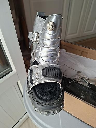 foot patch: Сандалии-ботинки в стиле steampunk/industrial.Почти новые. - Цвет — 2