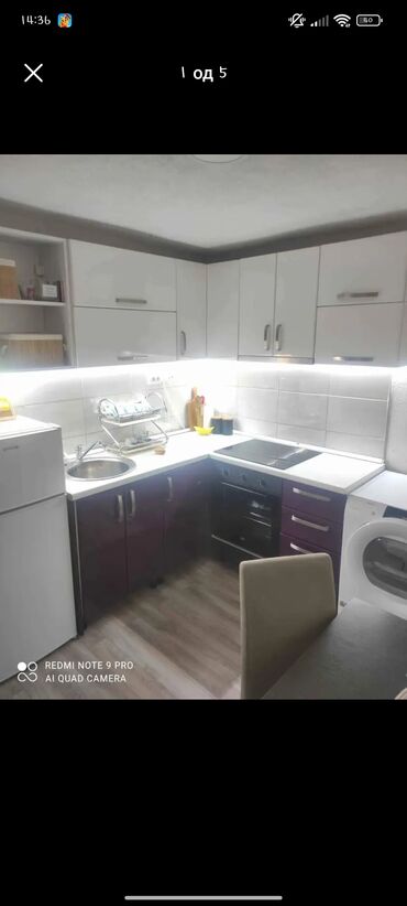 ginko namestaj: Kitchen furniture sets, color - White