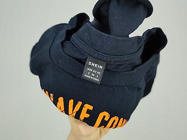 bluzki len: Shein, T-shirt damski, rozmiar S — 4