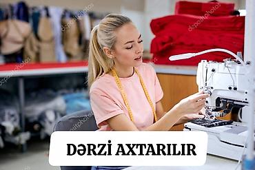 tikis fabrikinde is elanlari: Mağazamıza Dərzi xanım axtarılır. İşin mahiyyəti: - Qadın və kişi — 1