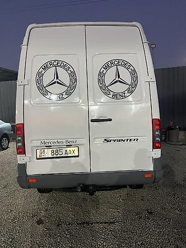 глушитель выхлопных: Mercedes-Benz Спринтер: 2000 г., 2.7 л, Механика, Дизель, Фургон — 4
