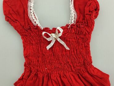 bluzka elegancka czerwona: Блузка, Для новонароджених, стан - Дуже гарний