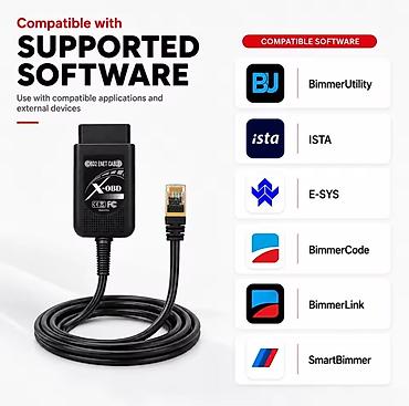 Alati za automobile: Novo- X-OBD Enet OBD2 BMW & JLR DOIP BimmerCode E-SYS ISTA ENET — 9